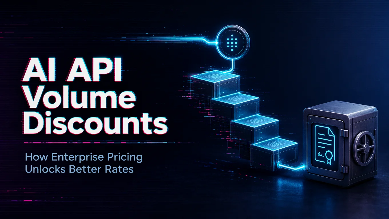 How Do Volume Discounts and Enterprise Pricing Work for AI APIs?