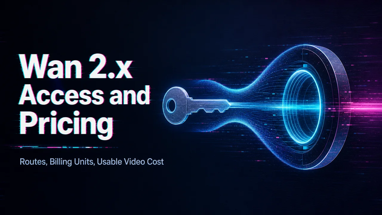 How Do Wan 2.x API Access and Pricing Work?