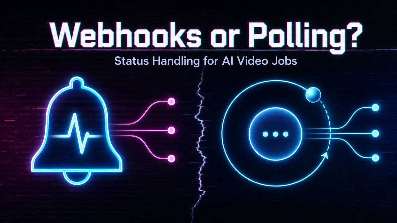 Should You Use Webhooks or Polling for AI Video Generation?