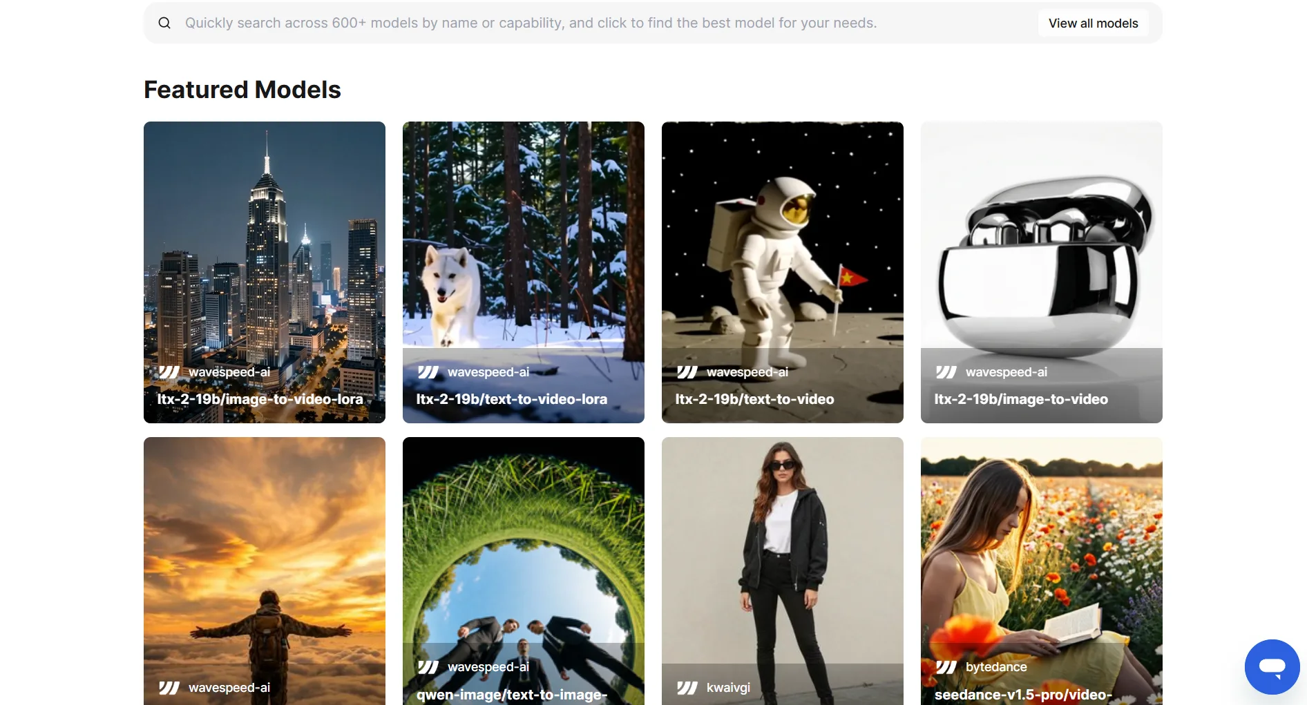 Models Page