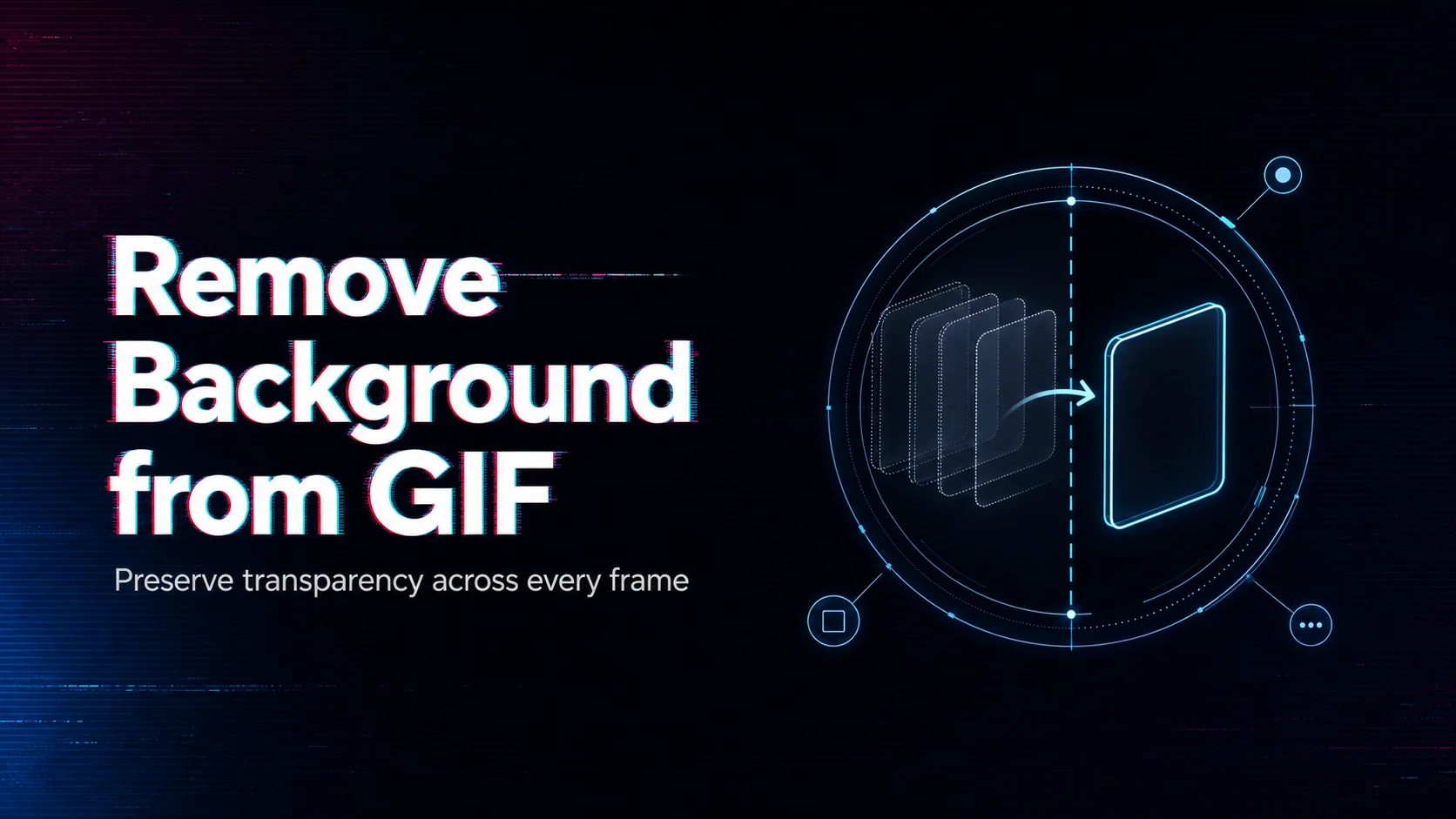 Remove Background From GIF Tool | WaveSpeed AI